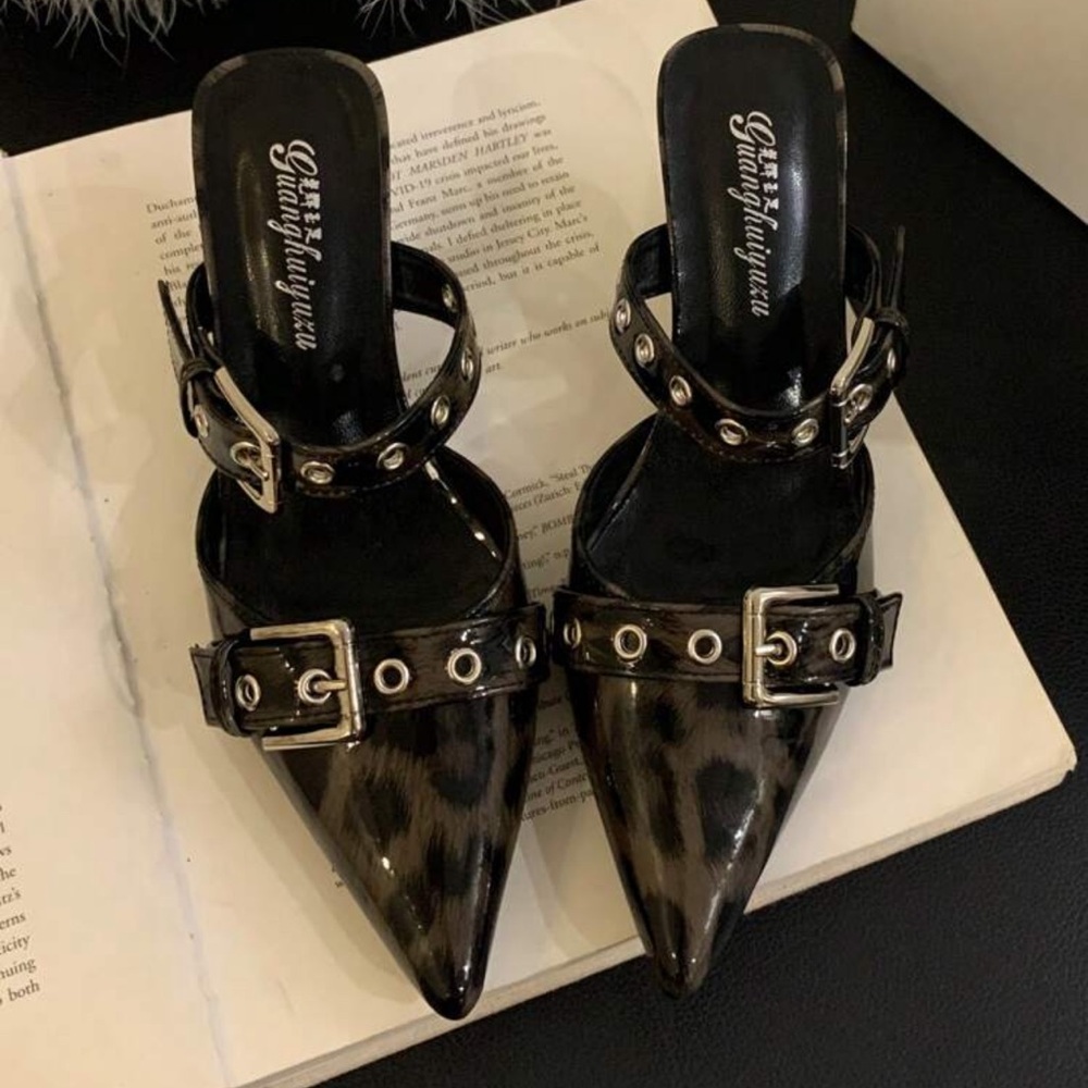109- NEW Elegant Black Women's Heels